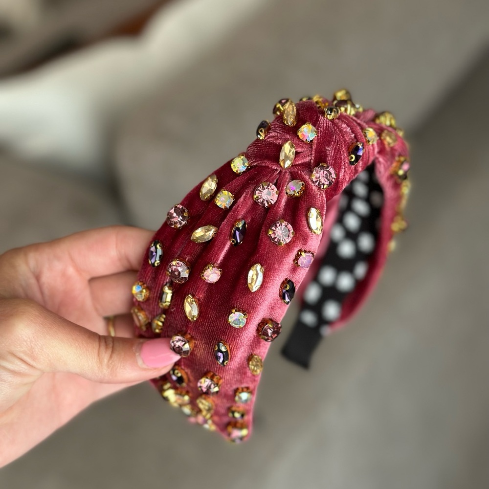 Knotted Beaded Headband